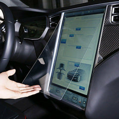 Model X/S Tempered Glass (9H) Screen Protector- Impact and Scratch-Resistant Screen Protective Film for Tesla(2012-2020) - Evooor