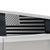 Rear Window American Flag Vinyl Stickers (2PCS) for Tesla Cybertruck - Evooor