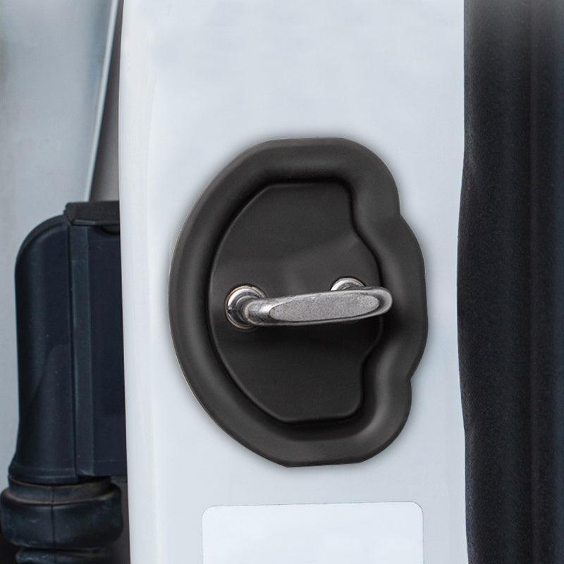Tesla Model 3/Y Door Lock Latches Cover Fit Noise Reduction 4PCS - Evooor