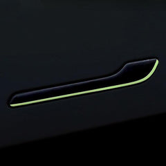 Tesla Model Y/3 Luminous Door Handle Protector Anti-Scratch Sticker Accessory Kit (2017-2023) - Evooor