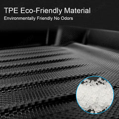 2024 Model 3 Highland All-Weather Floor Mats Full Set Trunk Mat Cargo Mat Frunk Cargo Liner for Tesla - Evooor