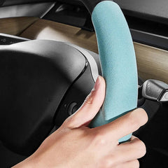 Model 3/Y Alcantara Steering Wheel Caps Cover for Tesla - Evooor