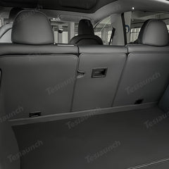 Nappa Leather Rear Seat Back Protector for Tesla Model Y Juniper 2025+ - Evooor