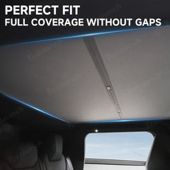 Split Nano Ice Crystal Glass Roof Sunshade for Cybertruck (2 PCS) - Evooor