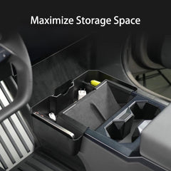 Extended Center Console Organizer Storage Box for Cybertruck - Evooor