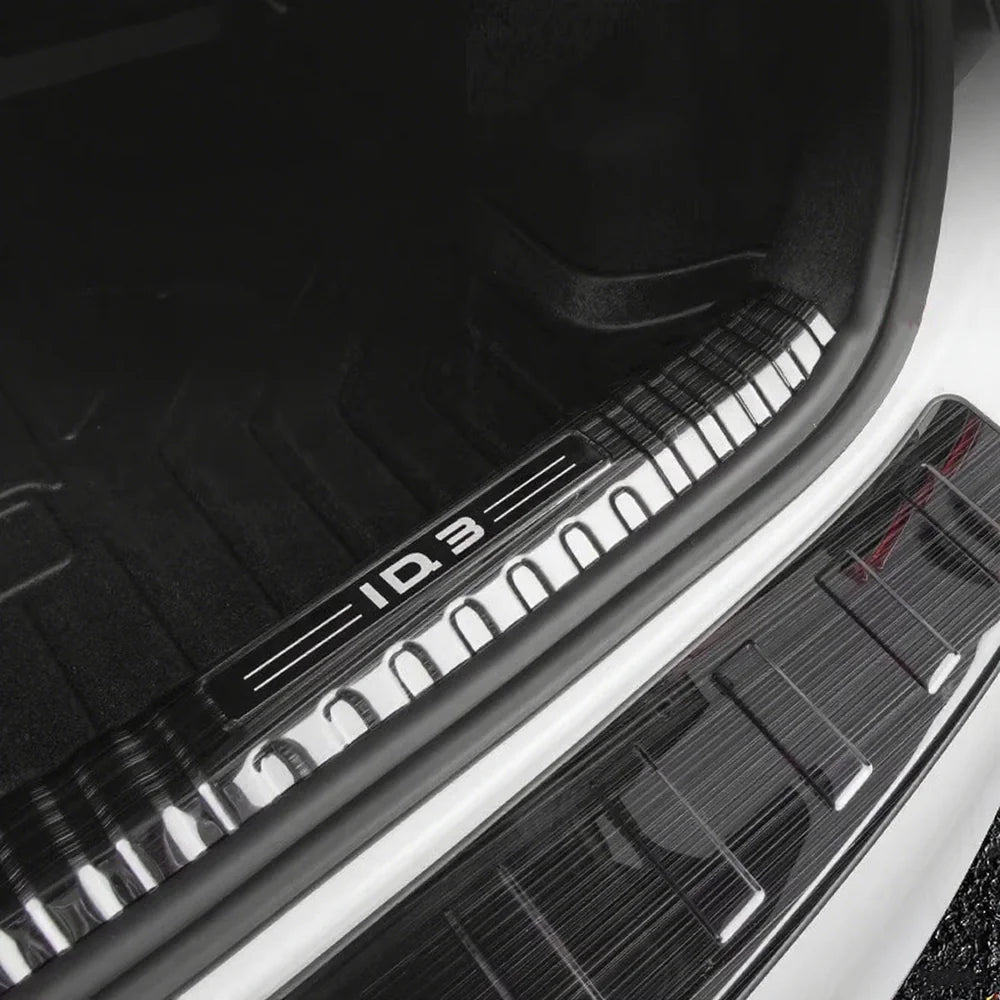 Stainless Steel Rear Trunk Sill Guard For VW ID.3 2021-2025 - Evooor