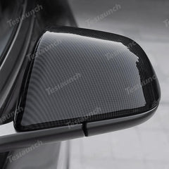Side Mirror Cover Caps – Protective & Stylish Exterior Trim for Tesla 2024 Model 3 Highland - Evooor