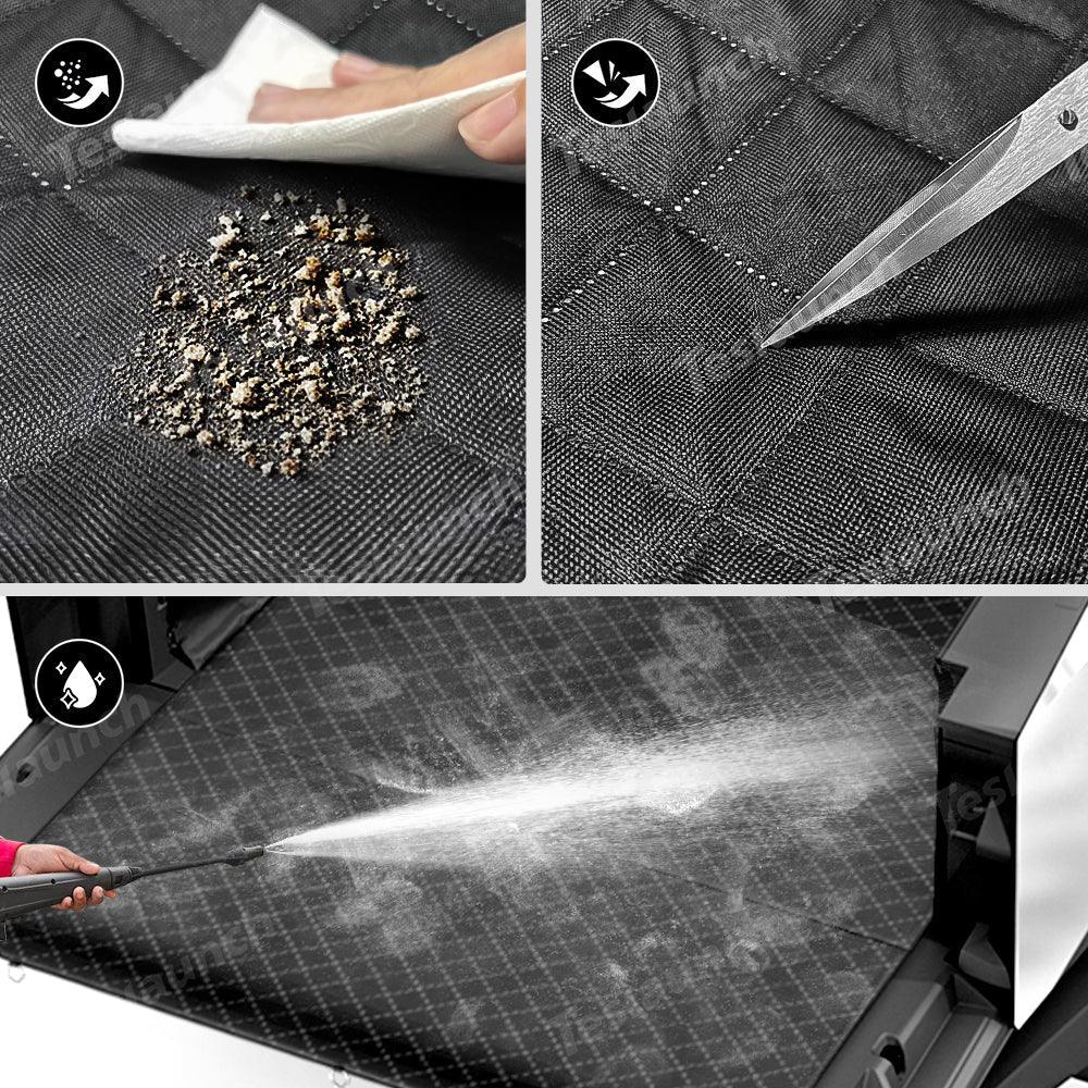 Premium Oxford Material Waterproof Truck Bed Cargo Liner for Tesla Cybertruck - Protect Your Vehicle and Transport Pets Safely - Evooor