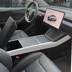 Tesla Model Y Juniper 2025+ Center Console Panel Trim - Upgrade Your Interior Styling! - Evooor