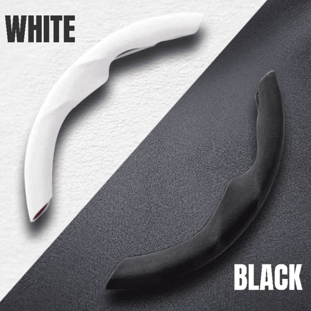 Anti-Slip Suede Steering Wheel Cover for Tesla Model Y Juniper 2025+ - Evooor