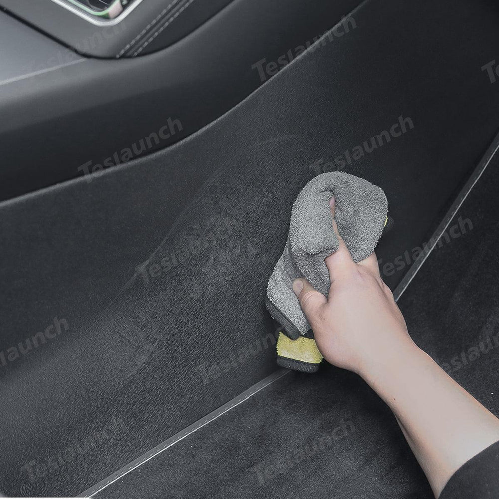Center Console Side Anti-Kick Mats for Tesla Model Y Juniper 2025+ - Evooor