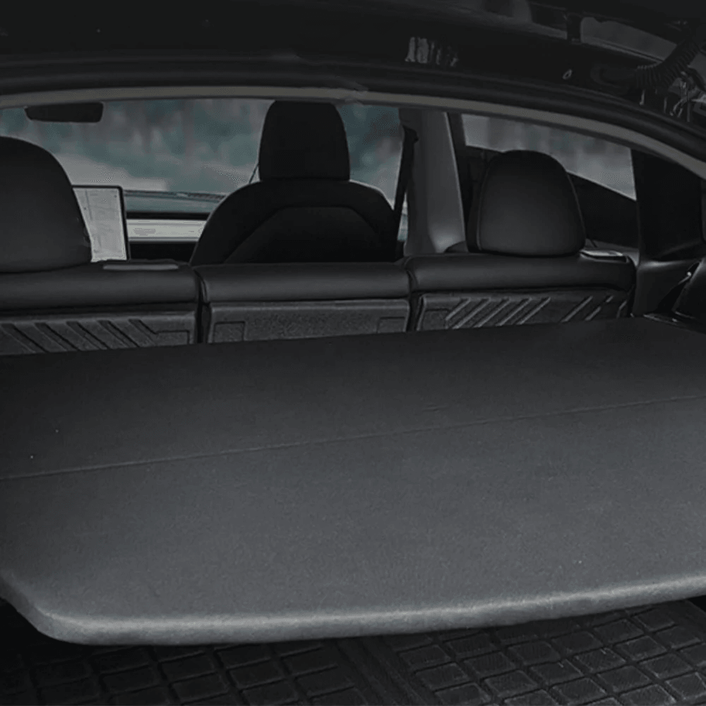 Foldable Rear Trunk Cargo Cover Board for Tesla Model Y - Shock-Absorbing Design, Easy Storage (2020-2024) - Evooor