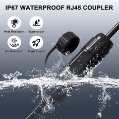 High-Speed Ethernet RJ45 Adapter for Starlink Gen 3/Mini with Improved Connectivity - Evooor