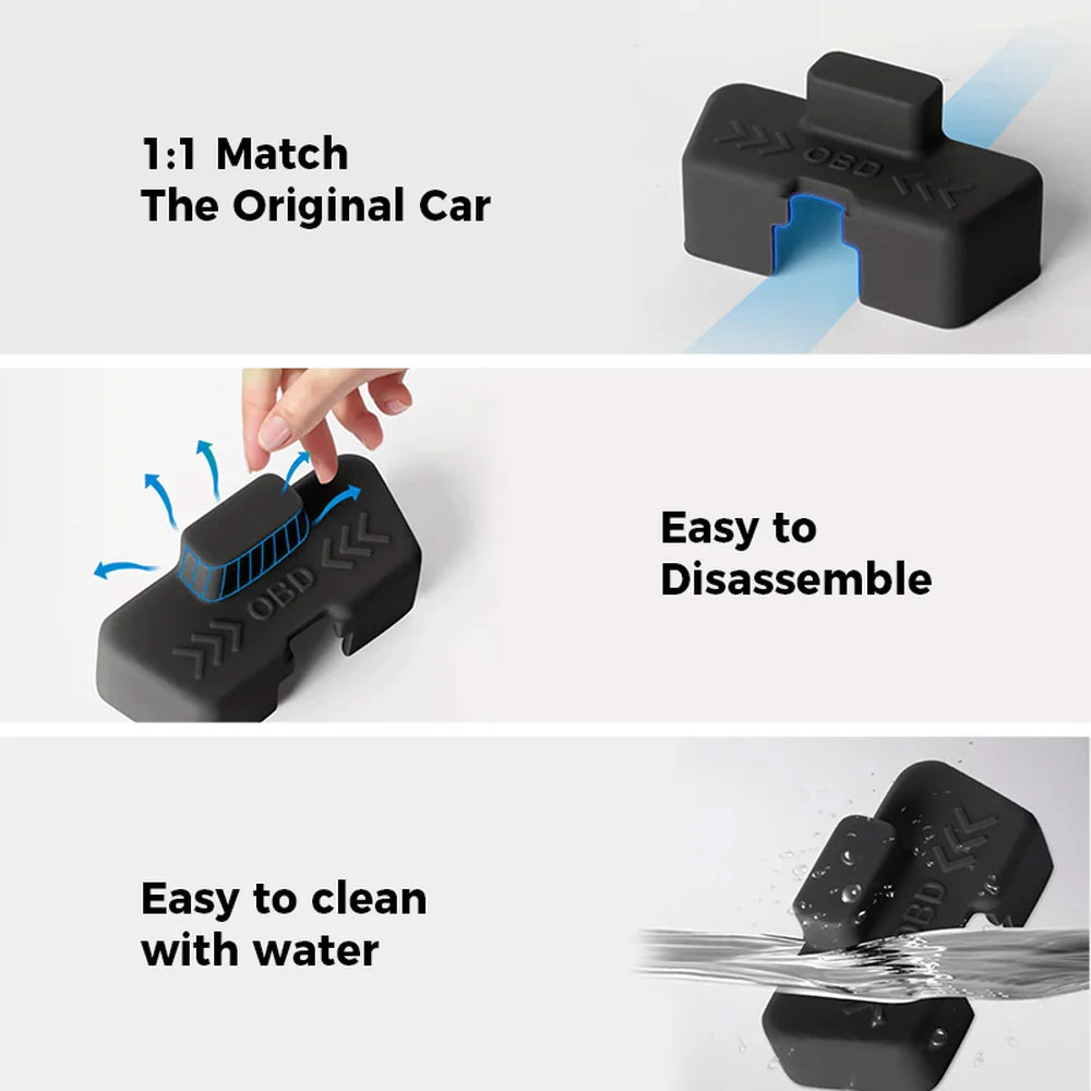 Silicone OBD Port Protective Cover For VW ID.4 25+ - Evooor