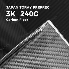 High-Quality Carbon Fiber Center Console Panel Upgrade for Tesla Model Y - Enhance Your Juniper 2025+ EV Experience - Evooor