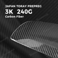 Carbon Fiber Dashboard Vent Trim Upgrade for Tesla Model Y 2025+ – Premium Juniper Finish - Evooor