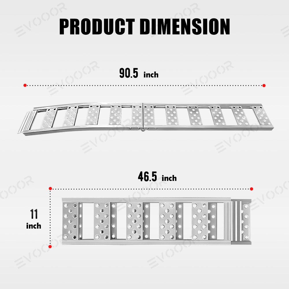 Aluminum Portable Loading Ramp for Cybertruck - Evooor