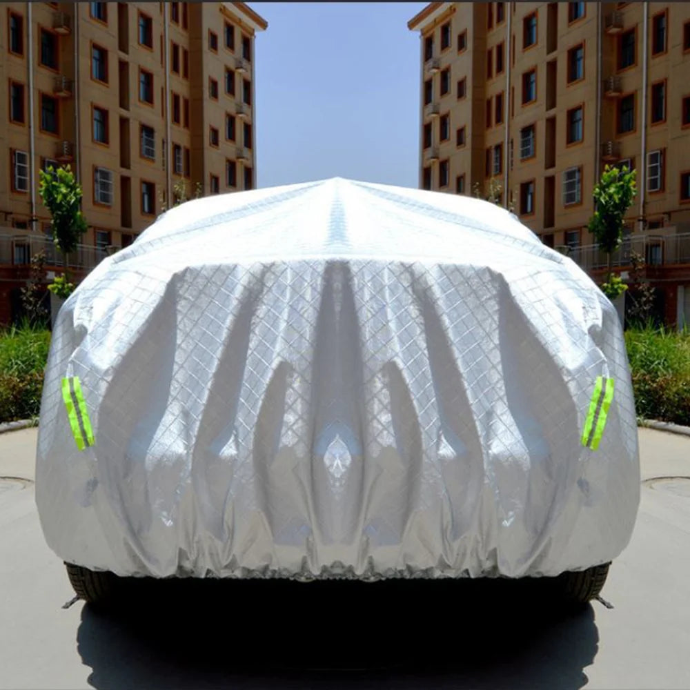 Thickened Cotton Velvet Car Cover For VW ID.4 2021-2025 - Evooor