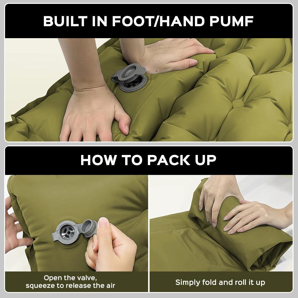 Vault Camping Air Mattress Truck Bed for Cybertruck - Evooor