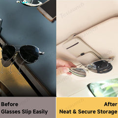 Magnetic Multi-Functional Glasses & Card Clip for Tesla Model 3/Y/S/X/CT - Evooor