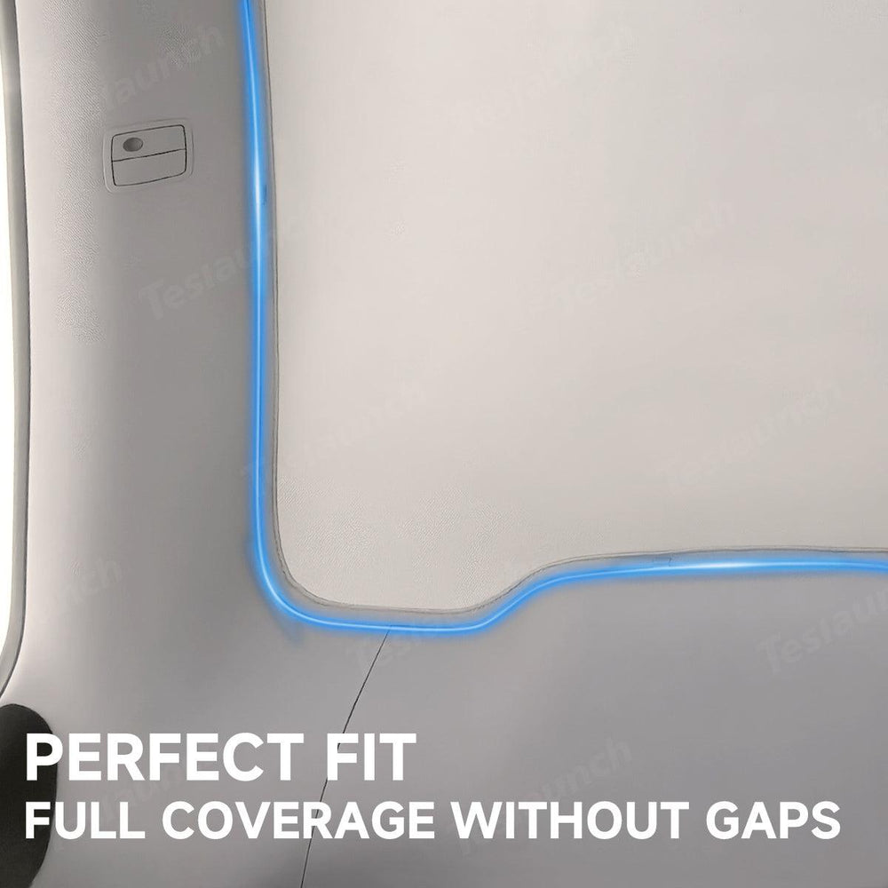 Split Nano Ice Crystal Glass Roof Sunshade for Tesla Model Y Juniper 2025+ - Evooor