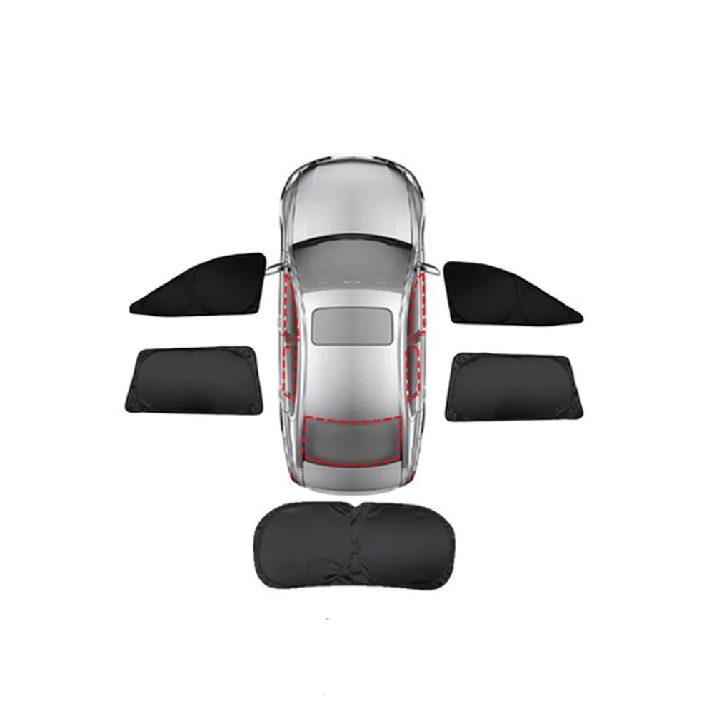 Privacy & Thermal Insulation Sunshade Curtains Camping Sun Visor For VW ID.3 - Evooor