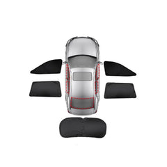 Privacy & Thermal Insulation Sunshade Curtains Camping Sun Visor For VW ID.3 - Evooor