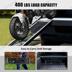 Foldable Heavy-Duty Steel Loading Ramp for Tesla Cybertruck - Evooor