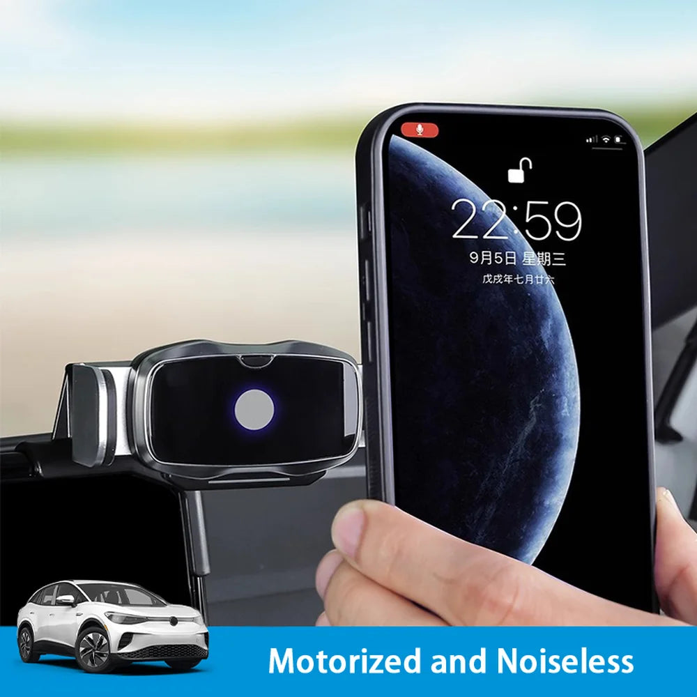 Dashboard Electric Phone Holder For VW ID.4 2021-2025 - Evooor