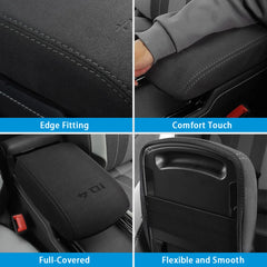 Leather Armrest Cover For VW ID.4 2021-2025 - Evooor