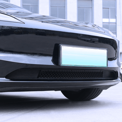 Tesla Model 3 2024+ Front Bumper Stainless Steel Radiator Grille Insert Deflector - Evooor