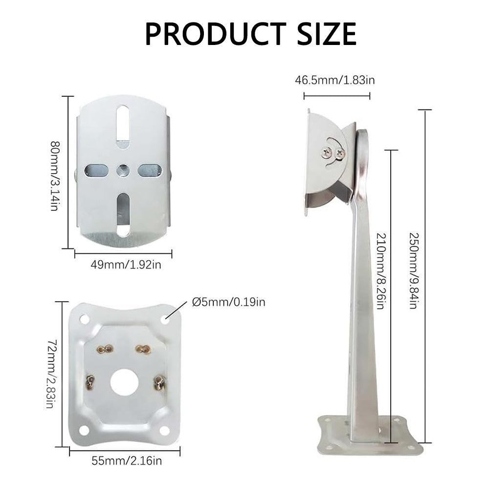 Premium Wall Mount Bracket Set for Starlink Mini Dish Installation - Evooor