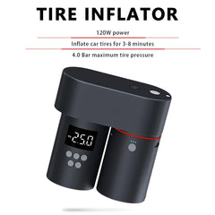 Tesla All in One Multifunctional Car Kit - Car Wash Gun, Air Pump, Vacuum Cleaner, Repair Light, Mobile Phone Charger - Evooor