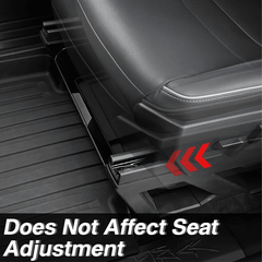 Front Under Seat Storage Box with Silicone Pad for Cybertruck - Evooor