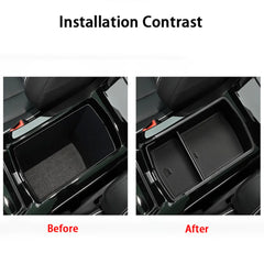 ABS Center Console Armrest Storage Box Organizer For VW ID.4 2021-2025 - Evooor