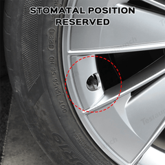 Model Y 19" Gemini Wheel Hubcaps (Set of 4) for Tesla Model Y - Inspired by Model 3 Highland Performance 20'' Forged Wheels - Evooor