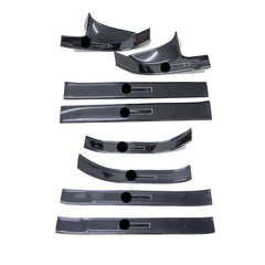 Tesla Model 3 Stainless Steel Door Entry Guard Kick Plate Protector Kit - Evooor