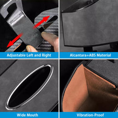 Alcantara Seat Back Multi-functional Storage Box For VW ID.4 2024-2025 - Evooor