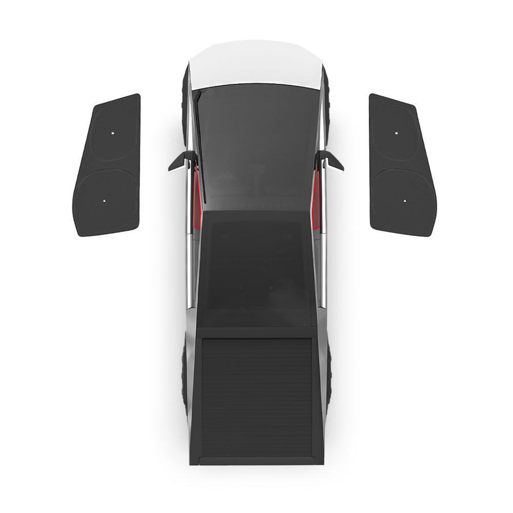 Privacy & Thermal Insulation Window Sunshade Sun Visor Curtains for Cybertruck - Evooor