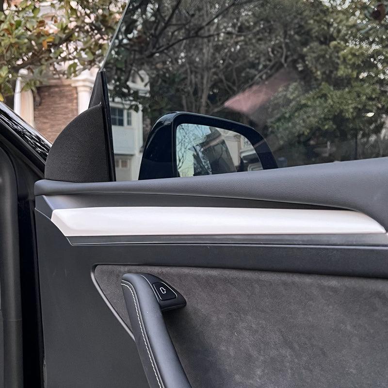 Model 3/Y Matte White Tesla Interior Upgrade Kit for Tesla - Evooor
