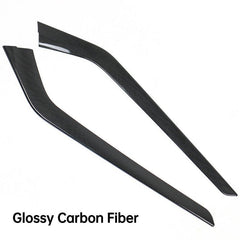 Model 3/Y Center Console Side Panel Caps, Decoration Wrap Cover (Carbon Fiber Pattern ABS) (Gen. 2) for Tesla(2021-2023) - Evooor