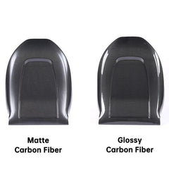 High-Quality Carbon Fiber Backseat Covers for Tesla Model 3/Y - Set of Rear Seat Back Overlays (2017-2023) - Evooor