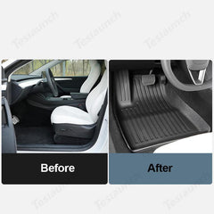 2024 Model 3 Highland All Weather TPE Floor Mat for Tesla - Evooor