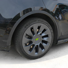Performance Hub Caps Set for Tesla Model Y - Sleek Induction Style Wheel Hub Covers (4 Pieces) - Evooor