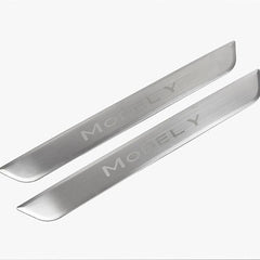 Tesla Model Y Door Sill Covers Vinyl Wrap Protector (2020-2023) - Evooor
