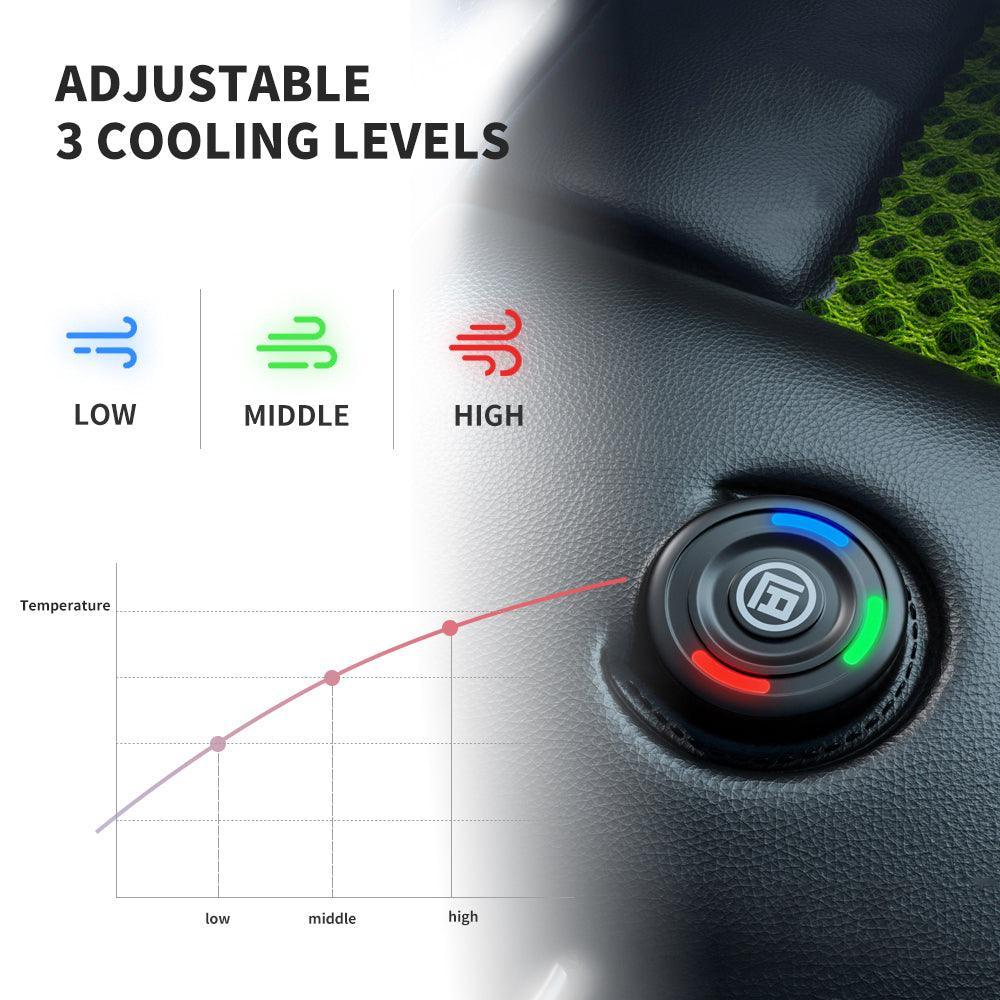 Tesla Model 3/Y 12V Car Ventilating Cushion Cooling Car Seat Cover (2017-2024) - Evooor