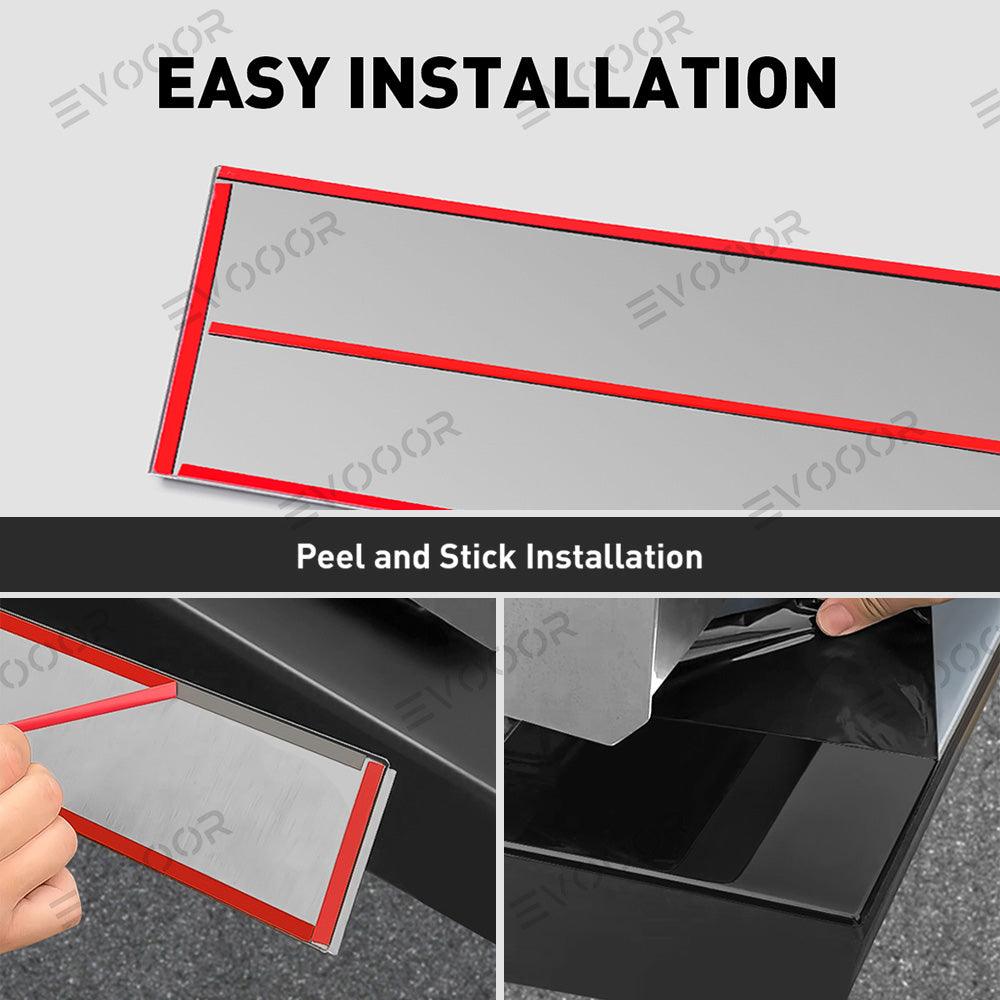 Rear Bumper Protectors for Cybertruck - Evooor