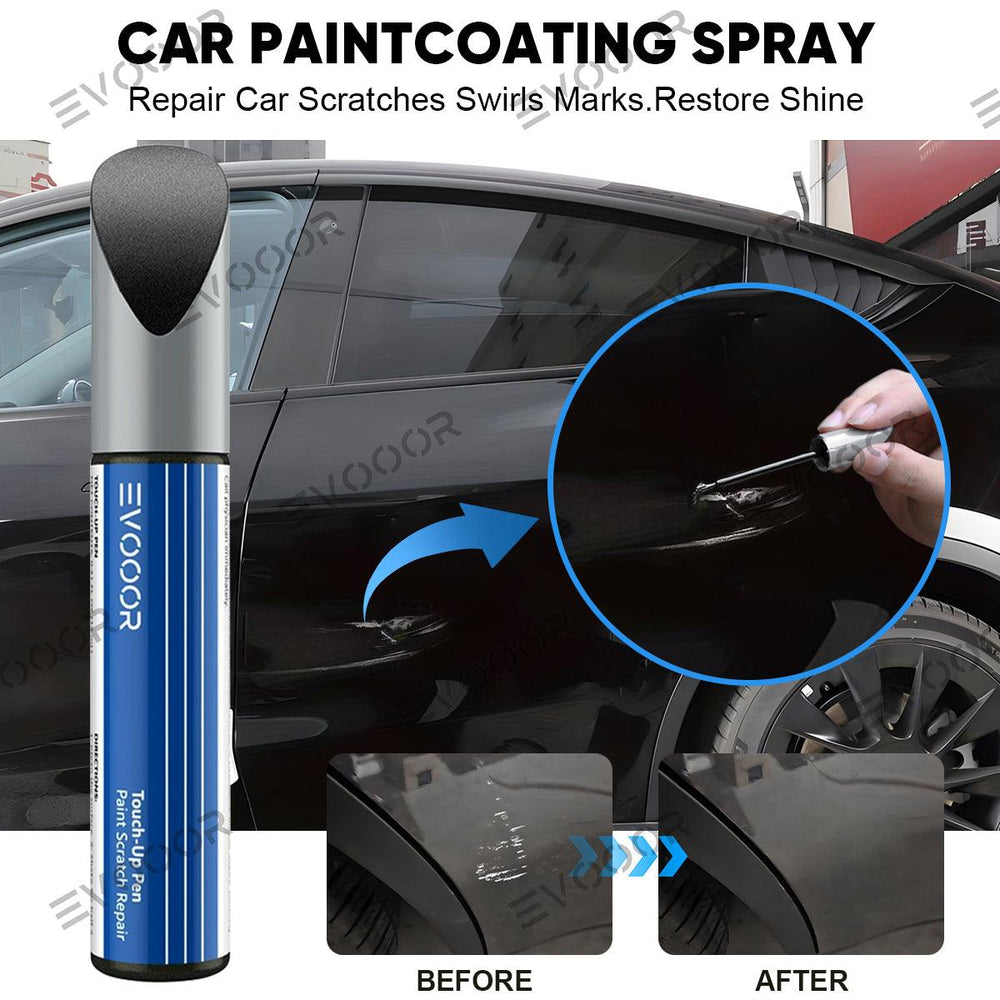 Model 3/Y/S/X Car Body Color Paint Repair Pen Kit for Tesla - OEM Original Touch Up Paint Pen - Evooor