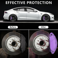 Model S/X Purple Brake Caliper Covers for Tesla(2021-2023)(4Pcs) - Evooor
