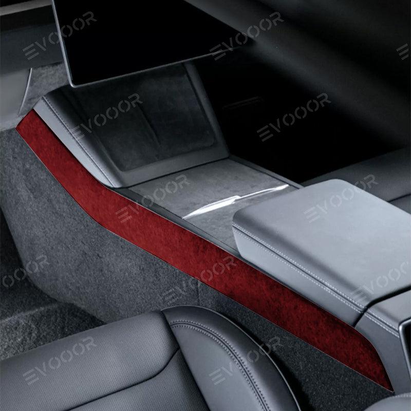 2024 Model 3 Highland Alcantara Center Console Side Trim Sticker Cover For Tesla - Evooor